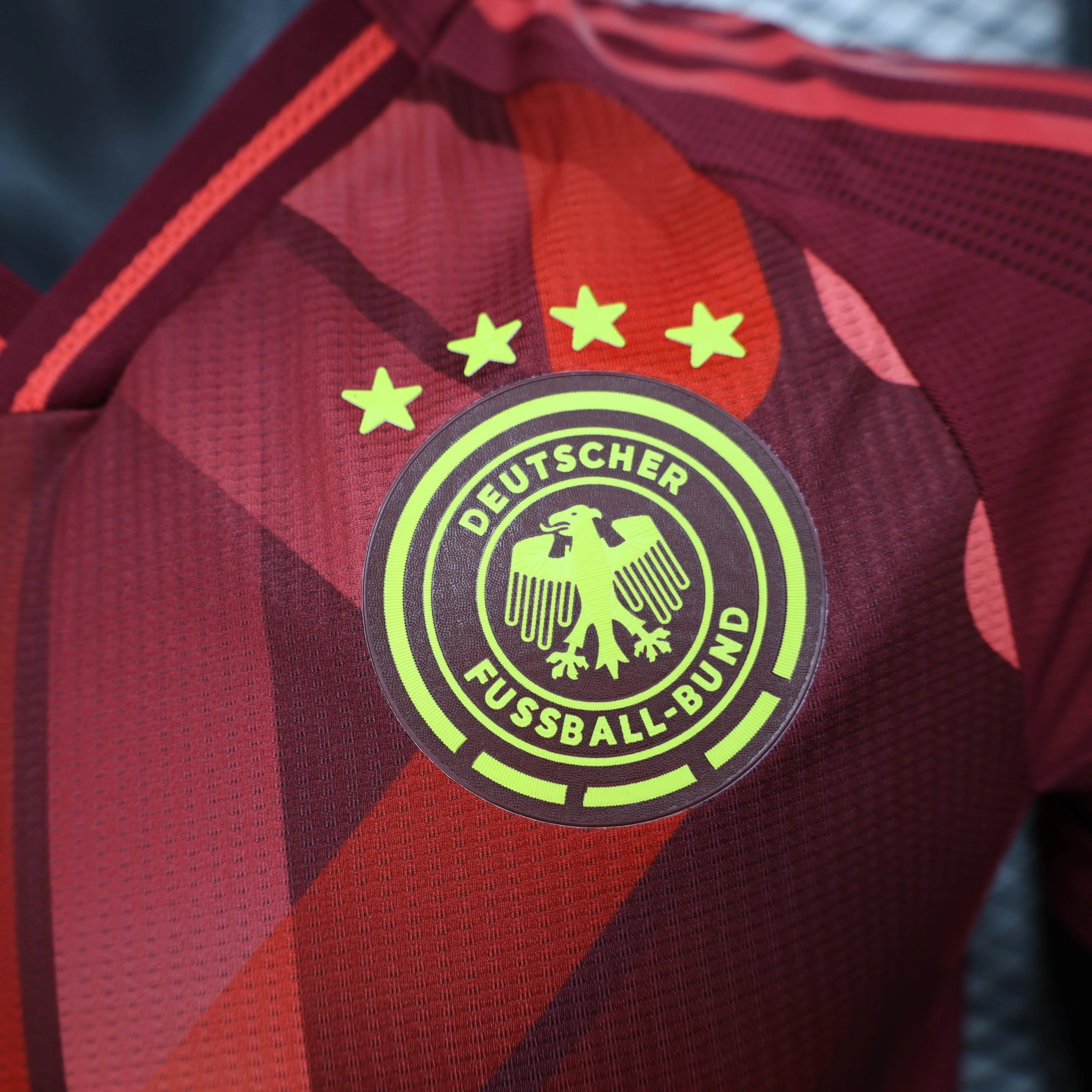 Germany Men Away Fotball Shirt Player Version Euro 2025