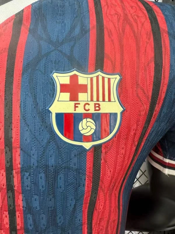 Barcelona 2025/26 Commemorative Edition 125th Anniversary Player Edition Football Shirt