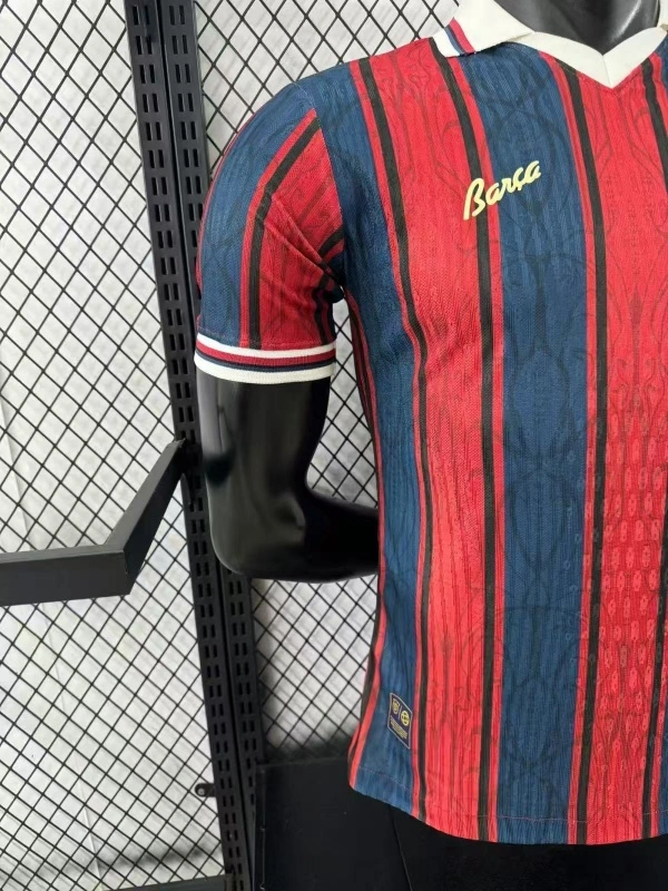 Barcelona 2025/26 Commemorative Edition 125th Anniversary Player Edition Football Shirt