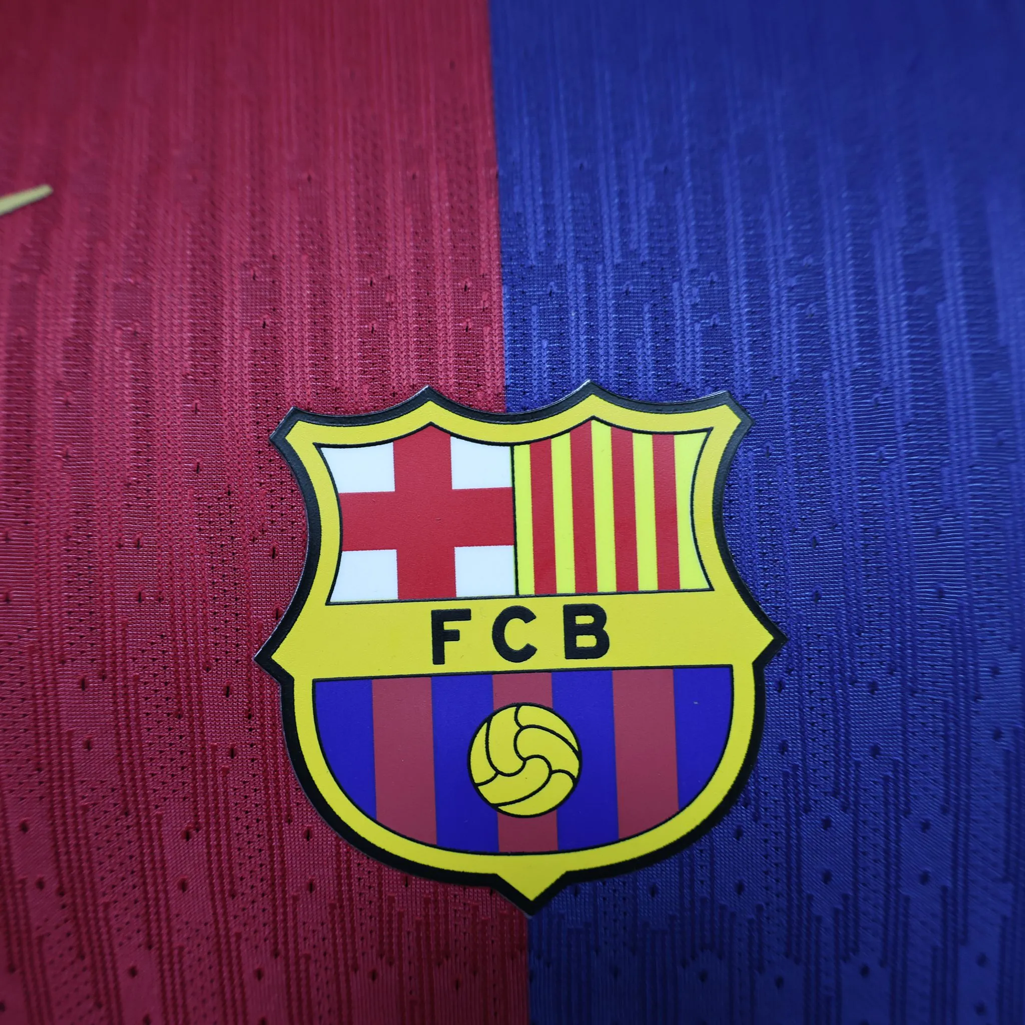 24-25 Barcelona Home Soccer Jersey Player Edition