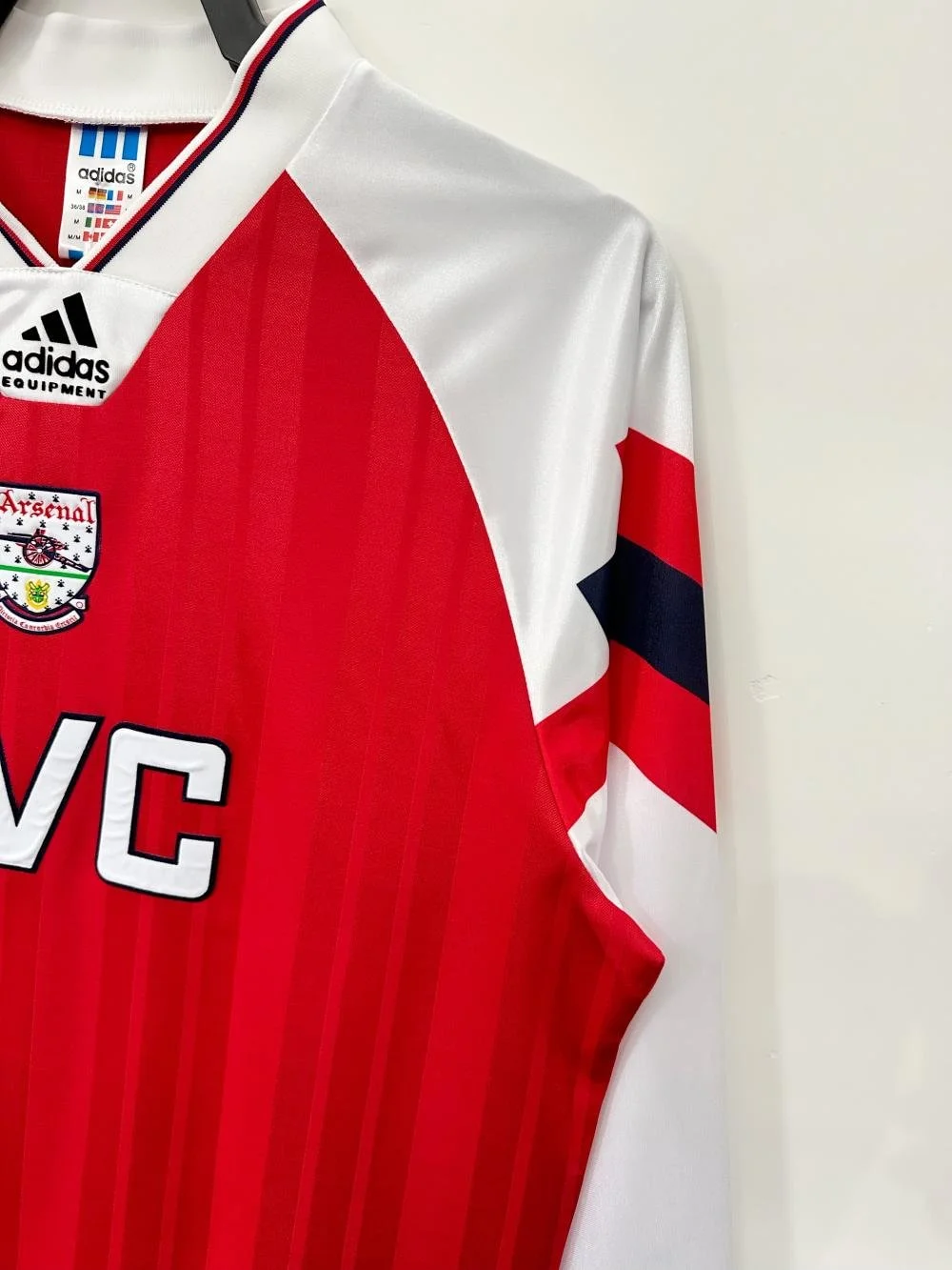 Arsenal Retro Long Sleeve Home Football Shirt 1992/1993