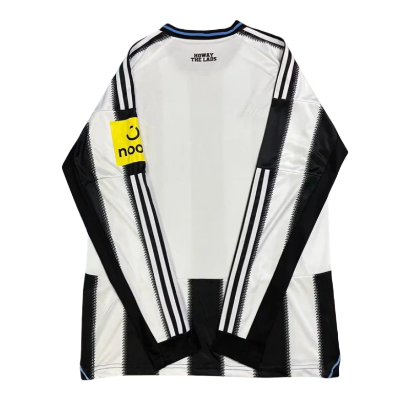 Newcastle United Home Long Sleeve Football Jersey 2025-26 Fan Version
