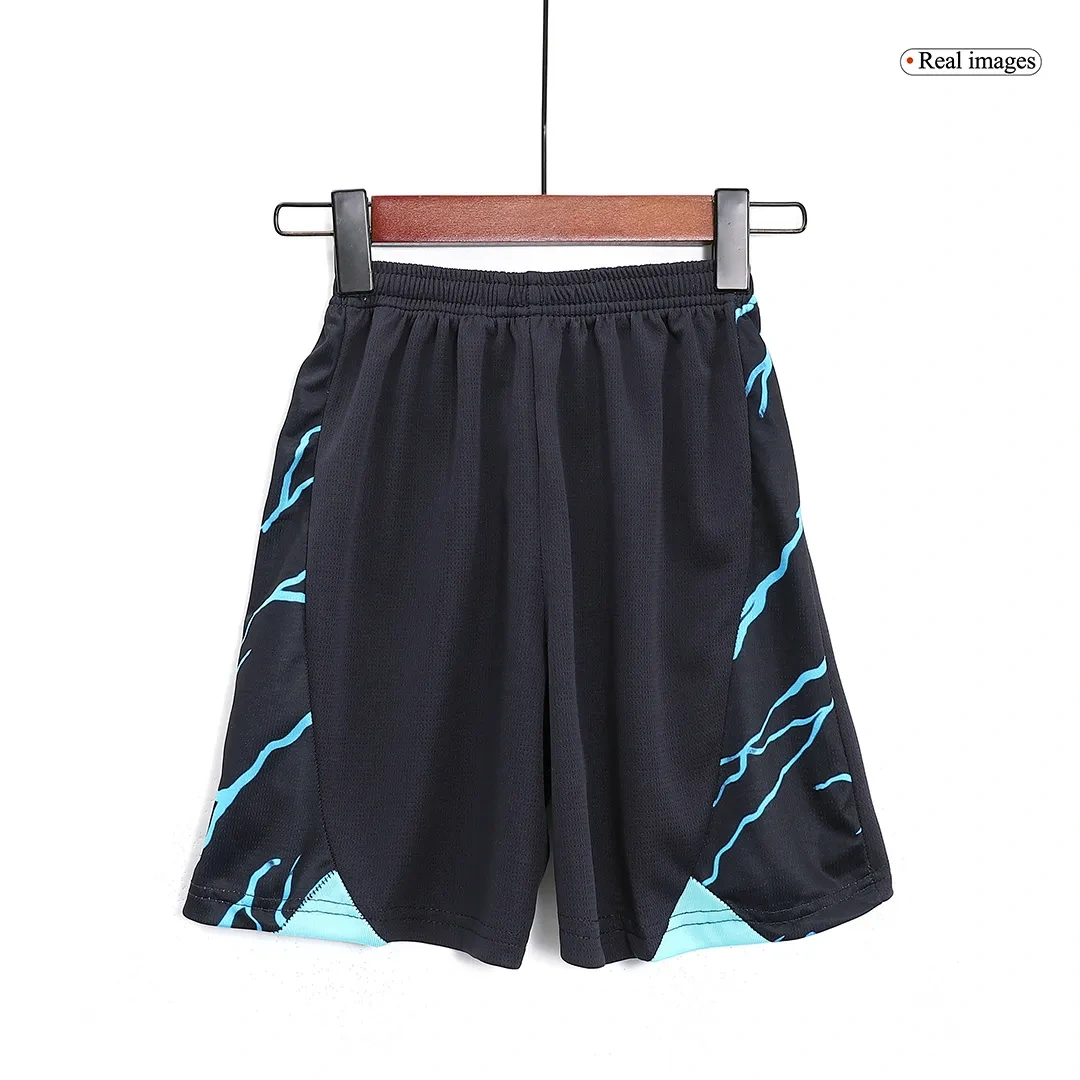 2023/24 Kids Manchester City Third Away Kit Jersey+Shorts