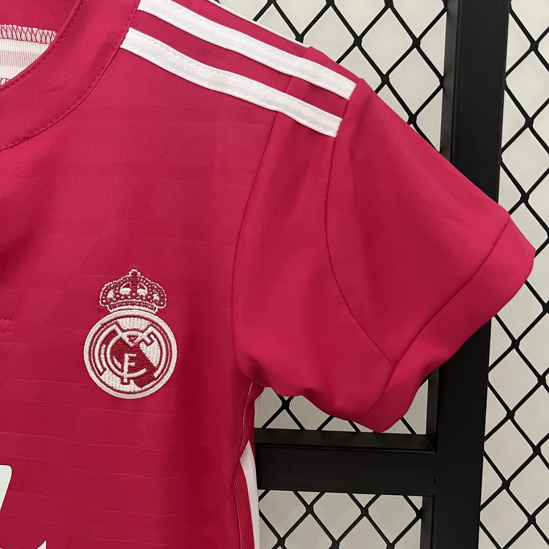 Real Madrid 14-15 Away Retro Kids Kits Vintage Children Sets Football Jersey