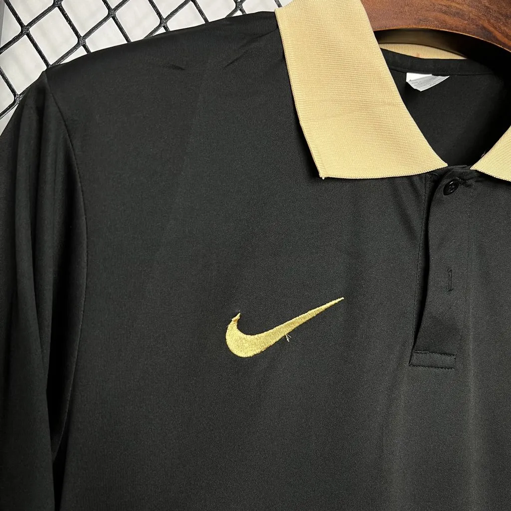 24-25 Barcelona Black POLO Shirt