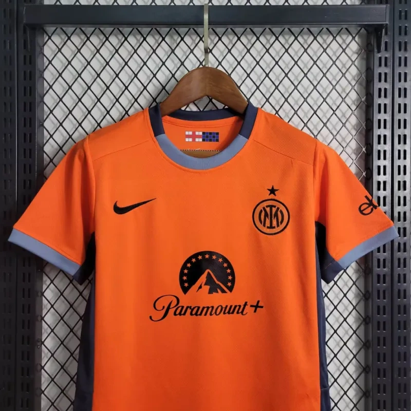 23-24 Inter Milan Third Away Kids Kit Jersey+Short