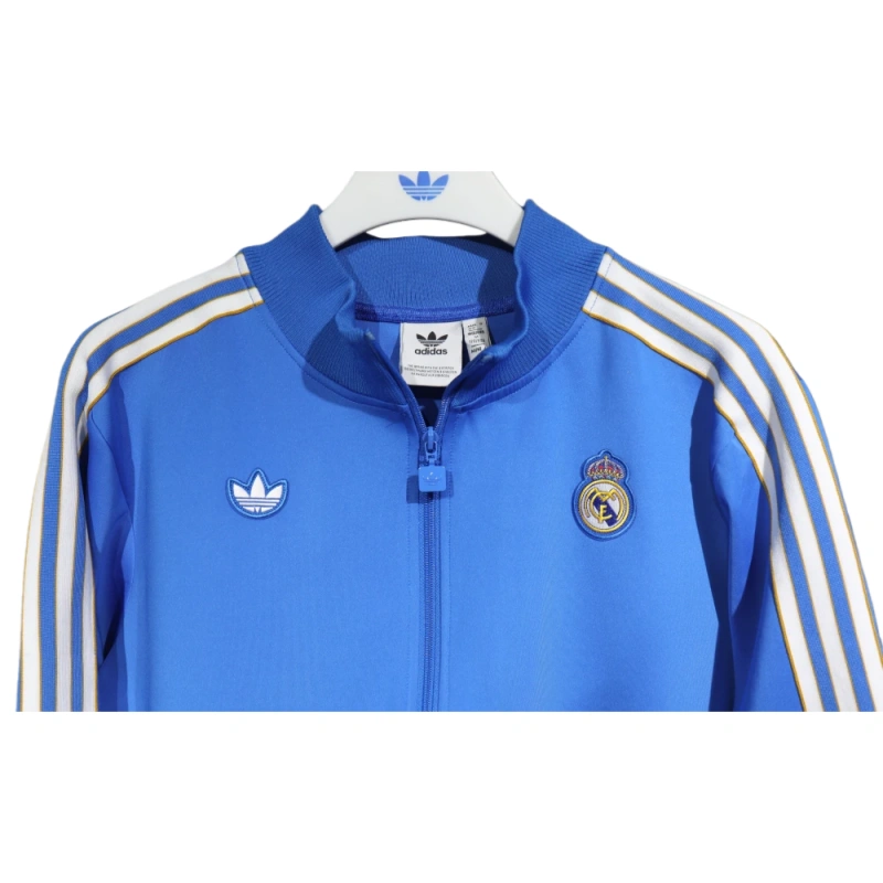 25-26 Real Madrid Training Kit (jacket+Pants) Blue