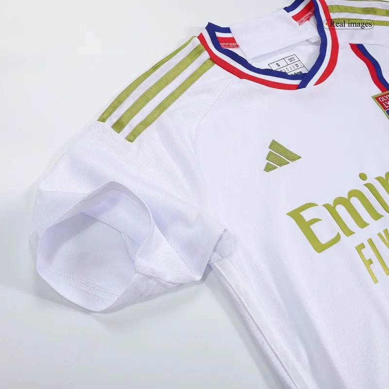 23-24 Olympique Lyonnais Home Kit Jersey+Shorts