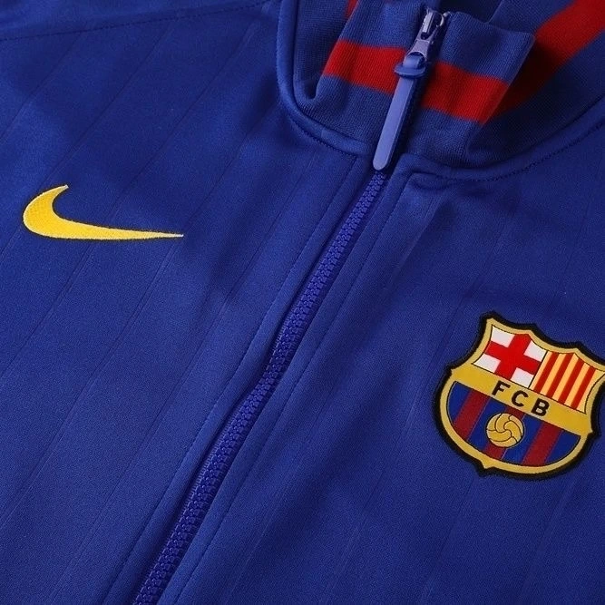 2025-26 Barcelona Training Kit (jacket+Pants) Blue