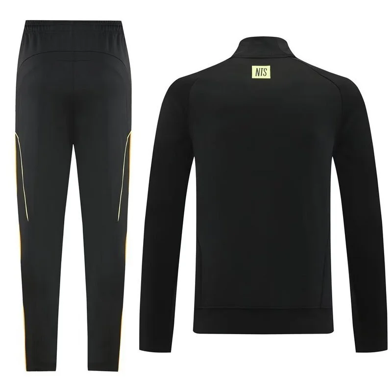 25-26 Arsenal UPB Black Football Tracksuits Long Jacket Suits