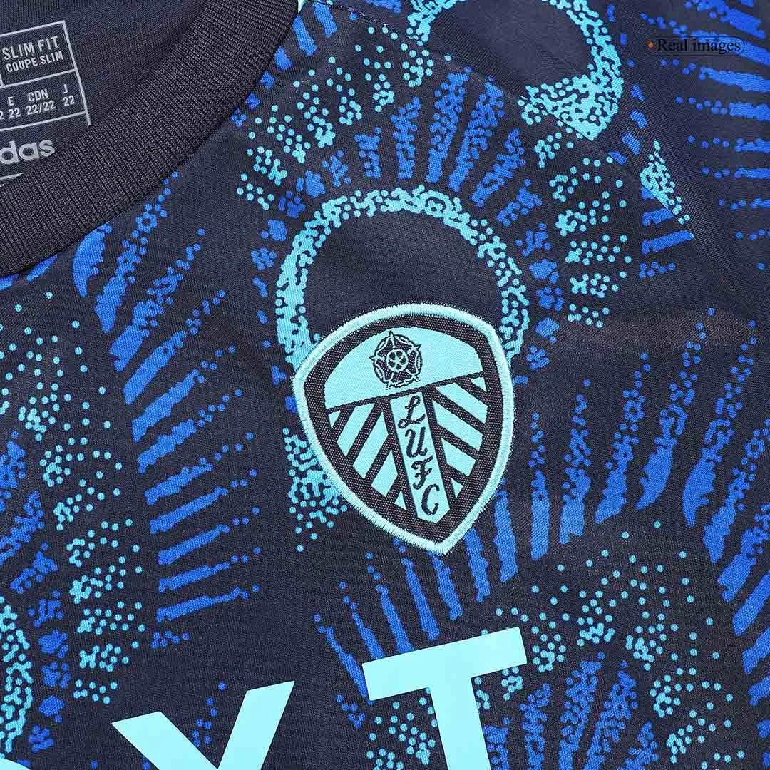 Kids Leeds United Away Kit Jersey+Shorts 2023-24