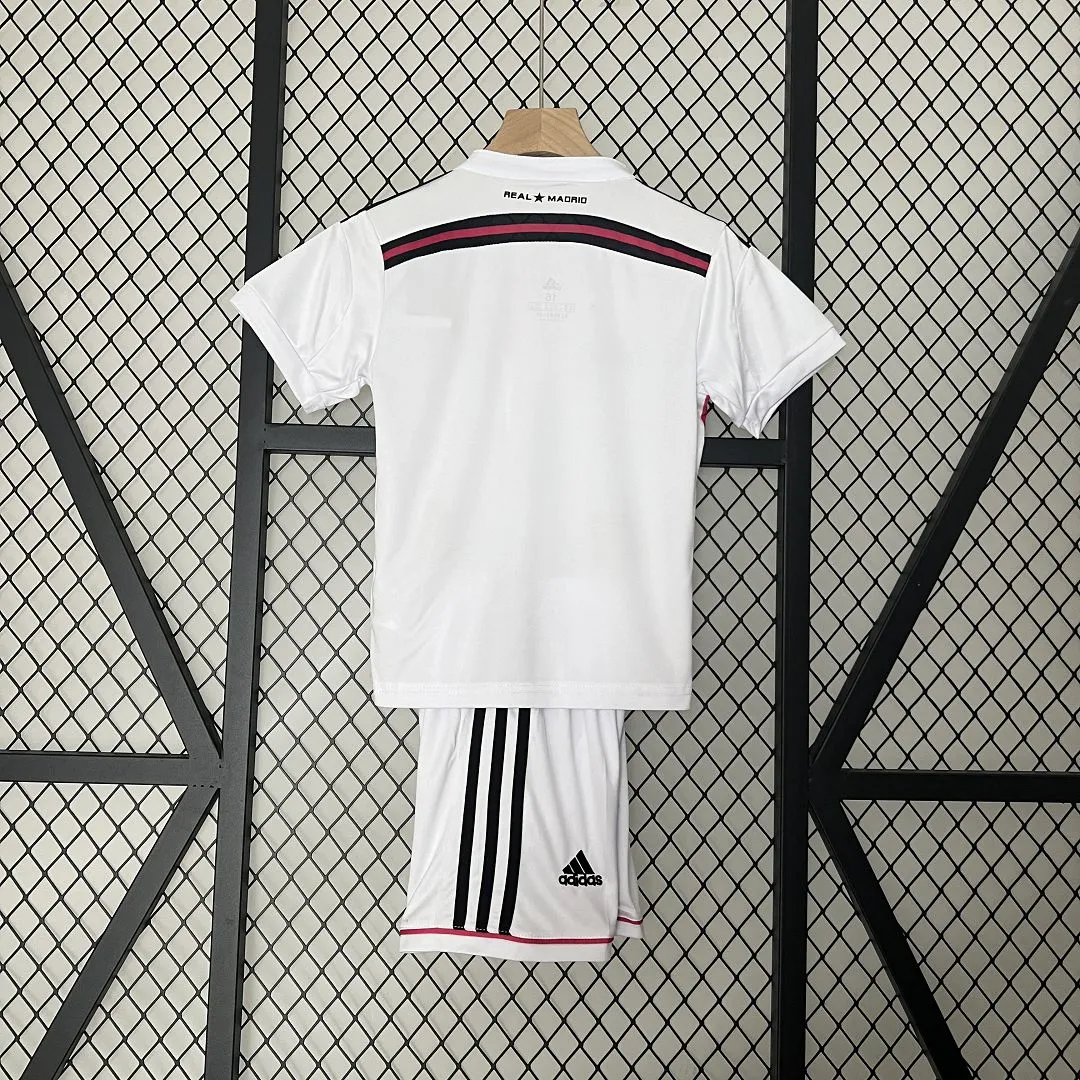 Real Madrid 14-15 Kids Retro Home Kit Cheap Jersey