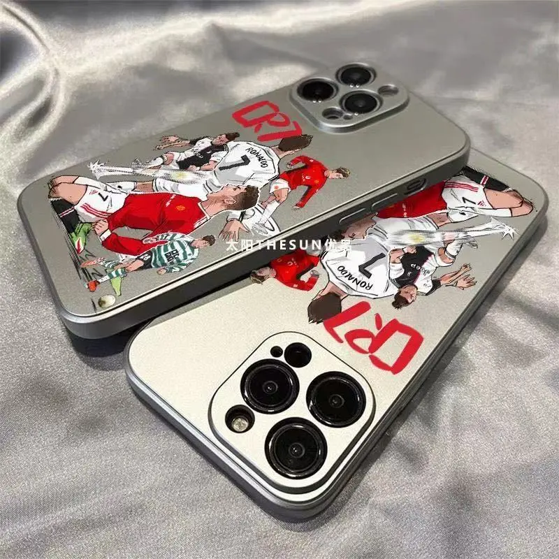 CR7 Cristiano Ronaldo Cartoon Caricature Phone Case