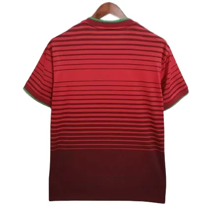 2014 Portugal Retro Jersey Home World Cup