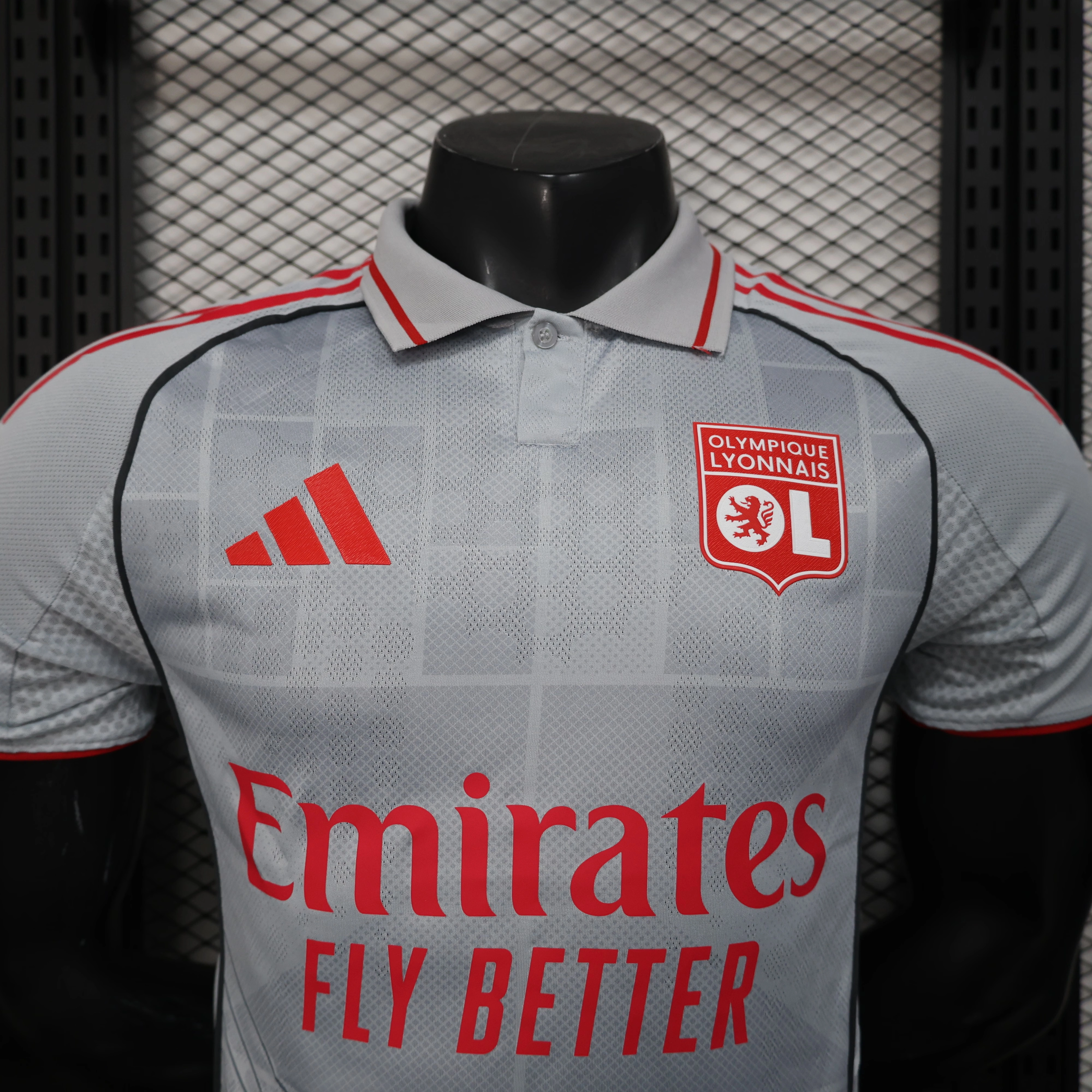 2025-26 olympique Lyonnais Third away football shirt Player version