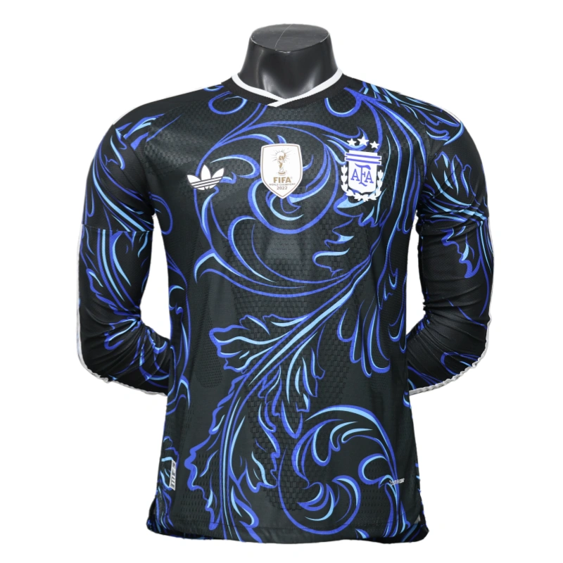 Argentina 2026 World Cup Away Long Sleeve Jersey Player Version