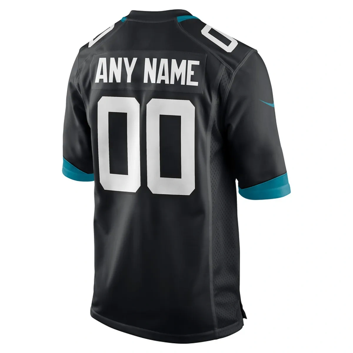 Men's Jacksonville Jaguars Black Custom Game Jersey