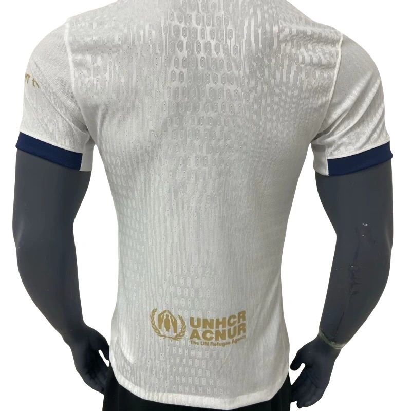 25-26 Barcelona COLDPLAY Home White Player Version Shirt