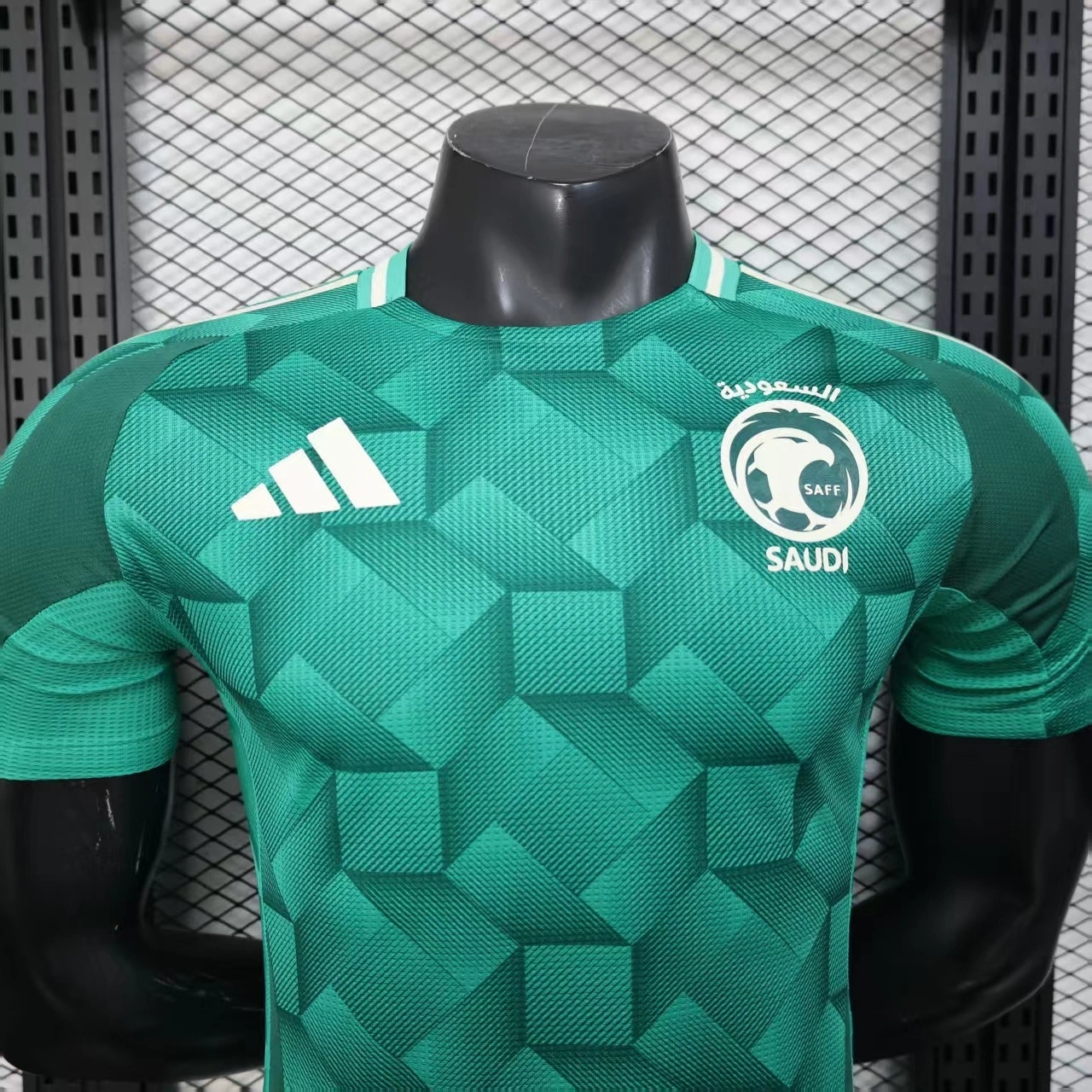 Saudi Arabia 25-26 World Cup Home green Football jersey Player version
