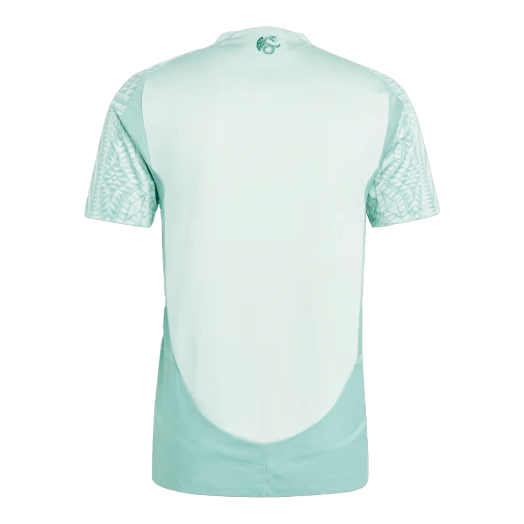 E.ÁLVAREZ #4 Authentic Soccer Jersey Mexico Away Shirt 2024