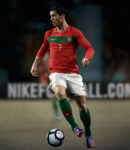 2010 Portugal Retro Home Soccer Jersey Fan Version