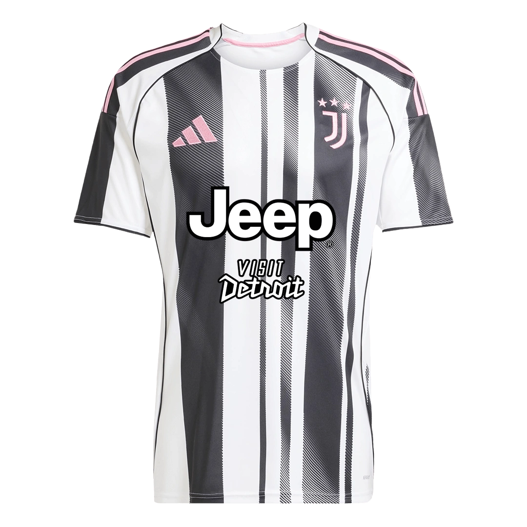 Juventus Soccer Jersey Home Custom Shirt 2025-26