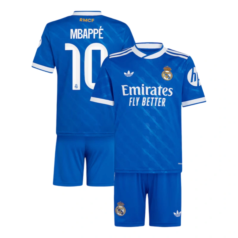 Real Madrid Third Away Soccer Jersey Kit 25-26