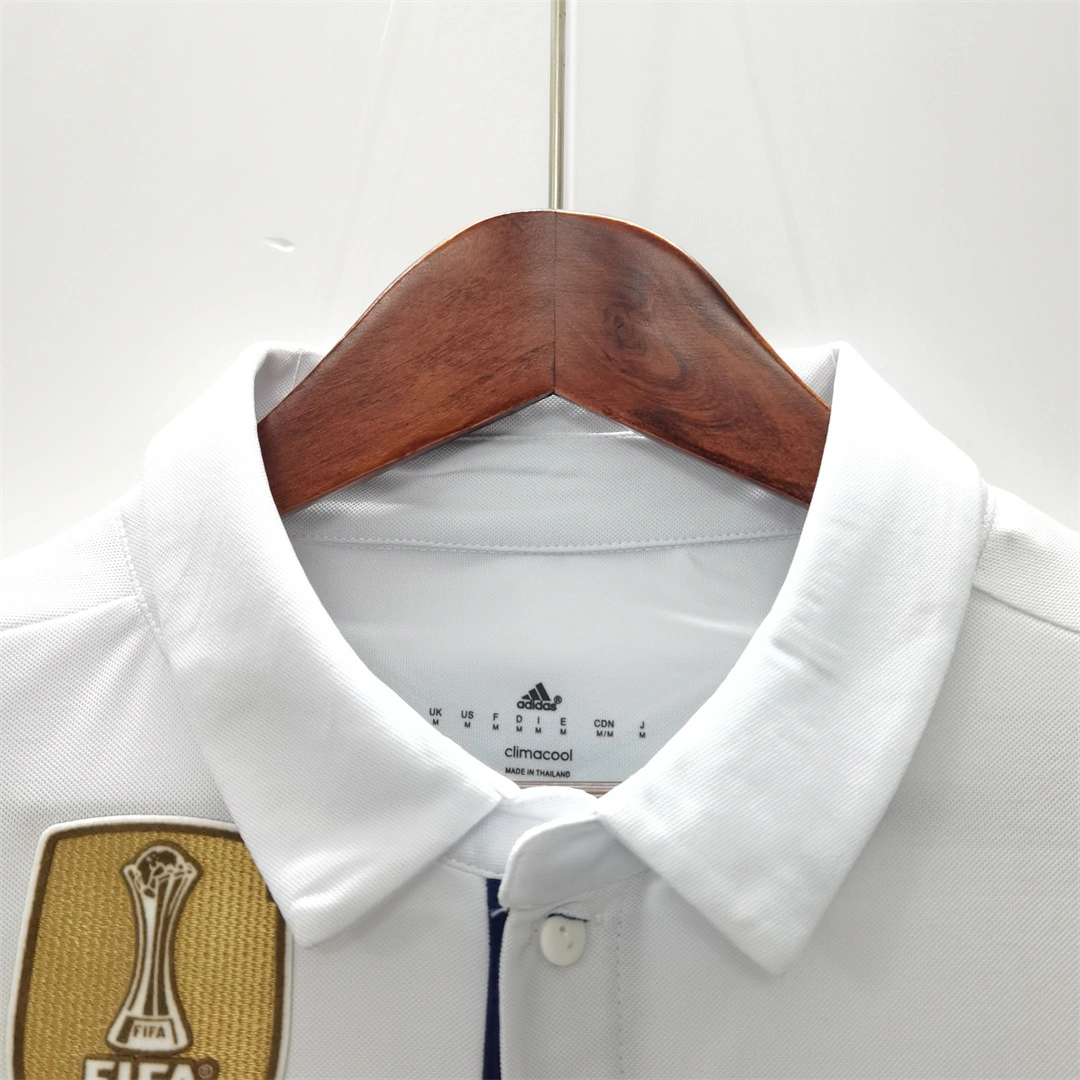 2016-17 Real Madrid Retro Home football jersey