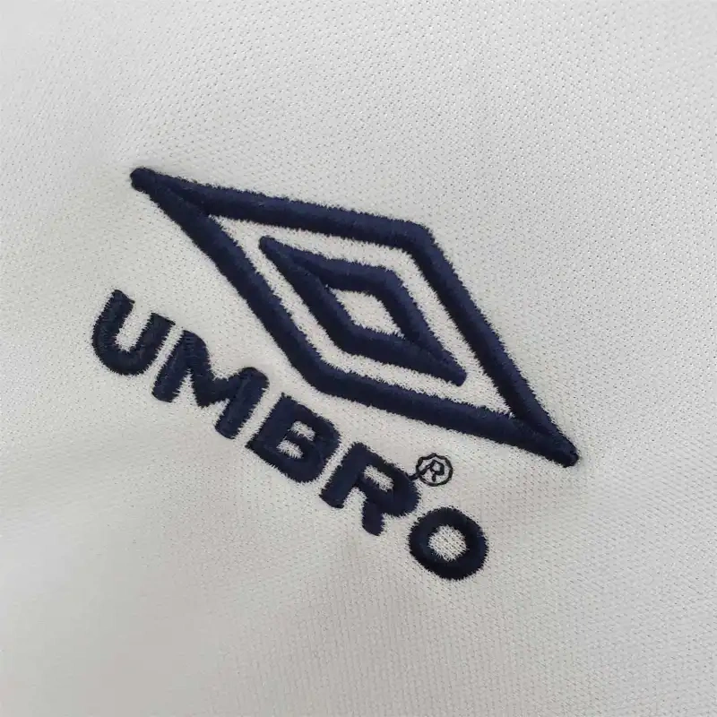 2000 England Retro Jersey Home Replica Euro Cup