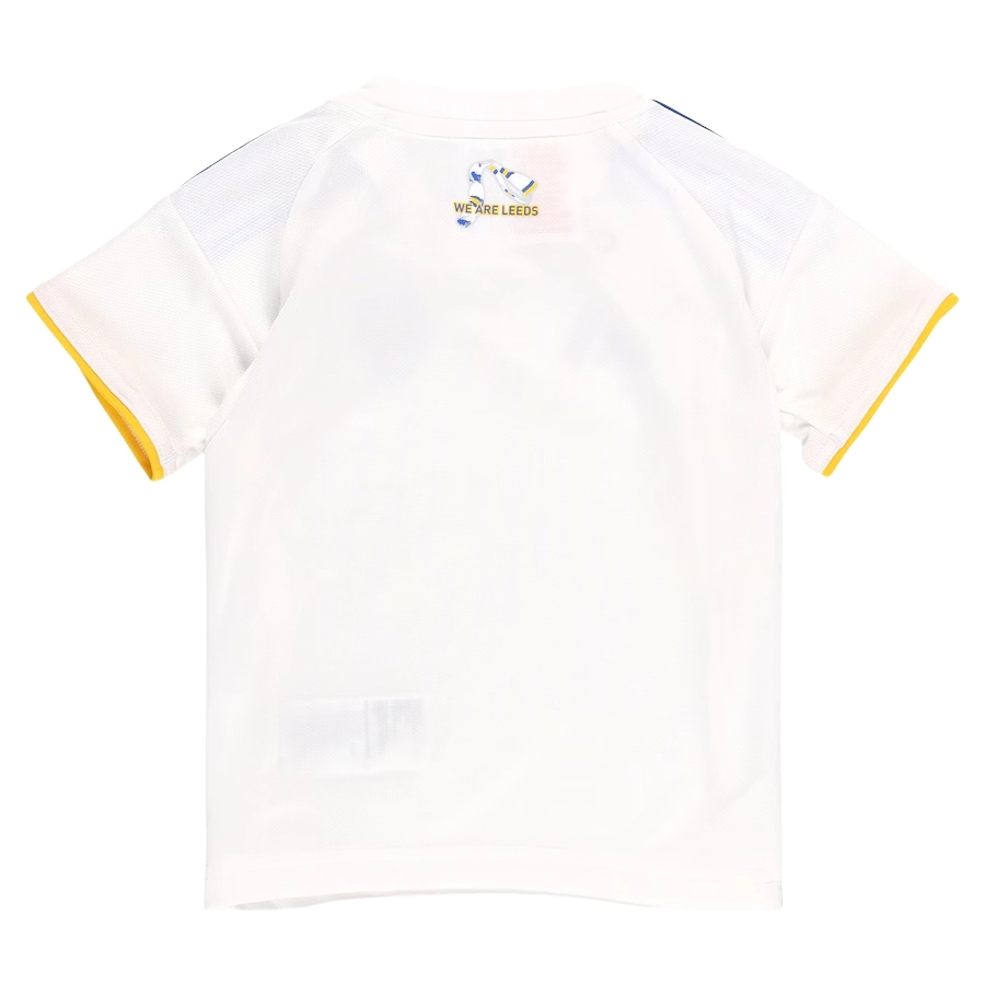 Kids Leeds United Home Kits 2025-26 (Jersey+Shorts+Socks)
