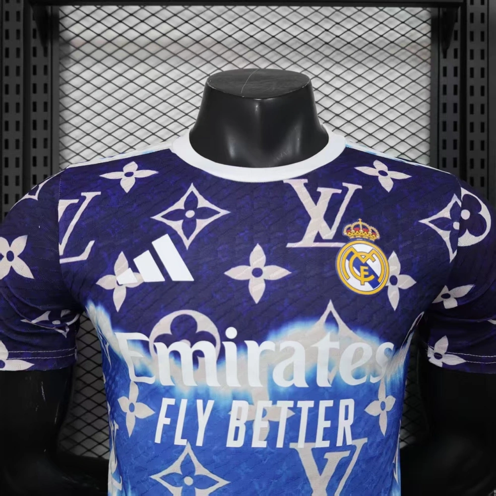 2025-26 Real Madrid LV Special Edition Football Jersey Player version