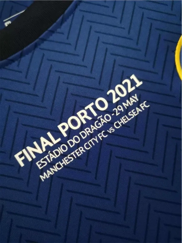 2020-21 Chelsea Retro Home Shirt UCL Final Football jersey Fan version
