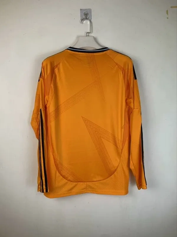 24-25 Real Madrid Away Soccer Jersey Long Sleeve