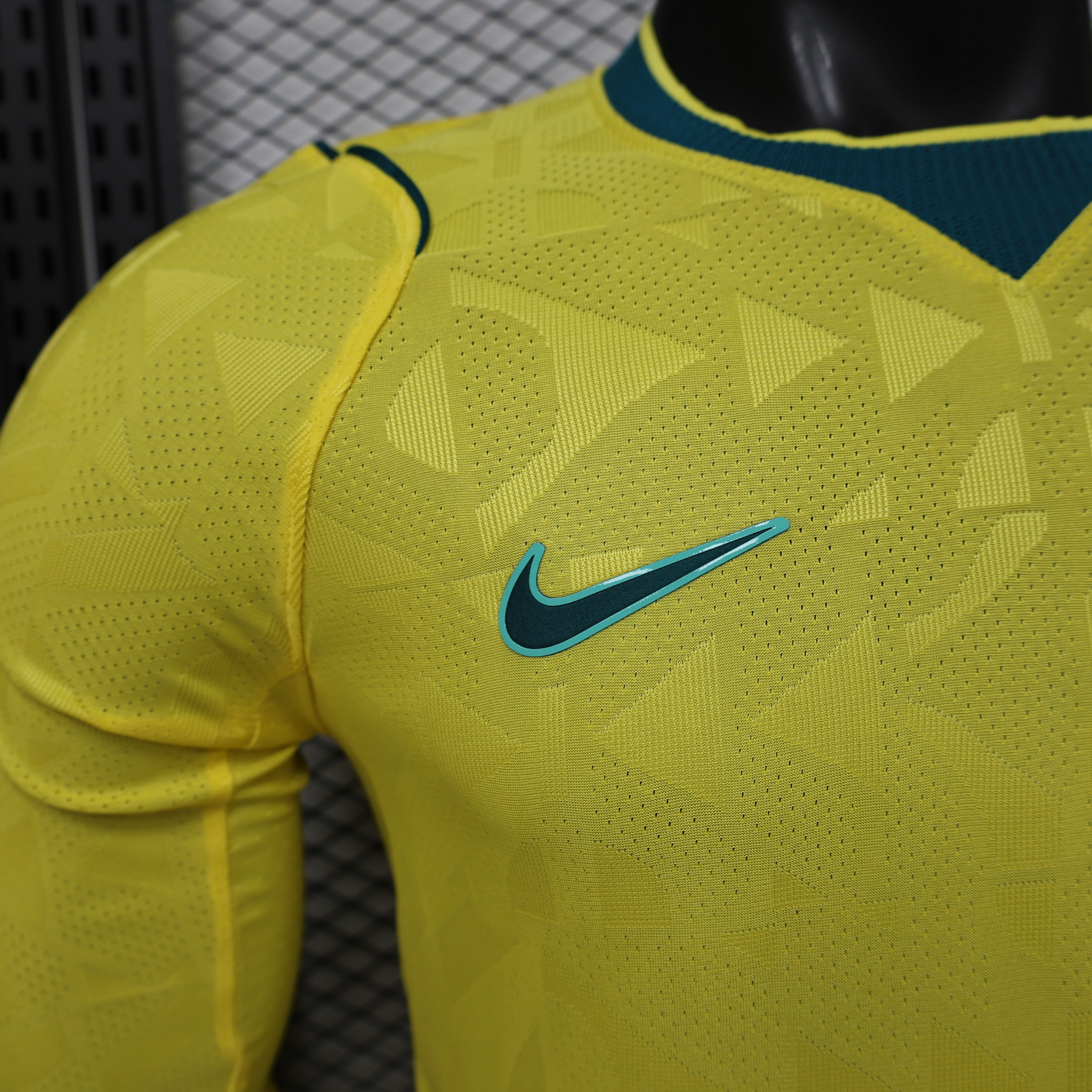 Brazil 2026 World Cup Home Long Sleeve Kit & Jersey Player Version