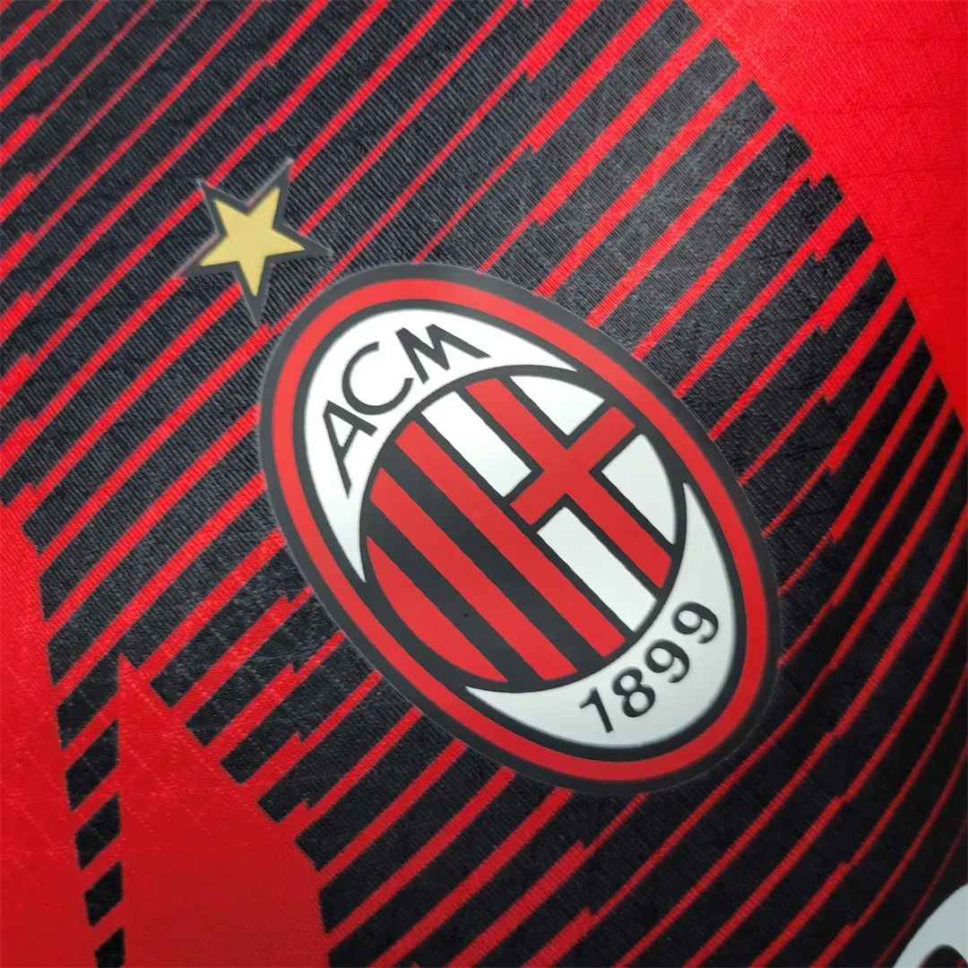 23-24 AC Milan Jersey Home Player Version