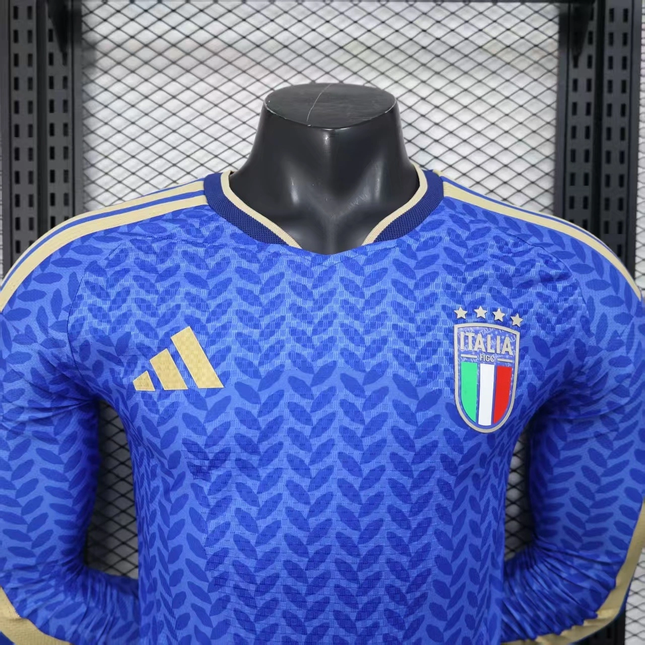 2026 ltaly World Cup Home Long Sleeve Football jersey Player version