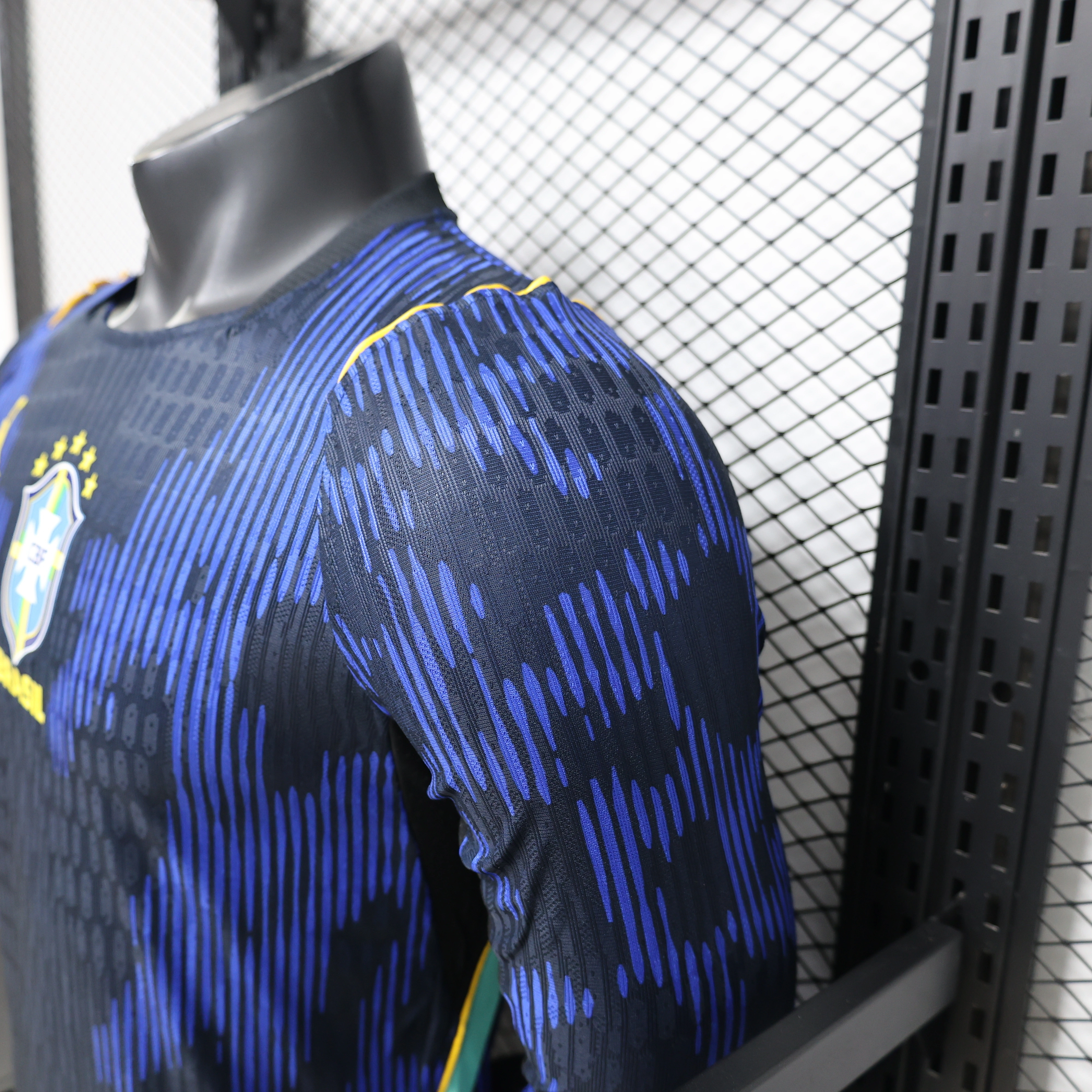 Brazil World Cup 2026 Away Long Sleeve Kit & Jersey Player Version