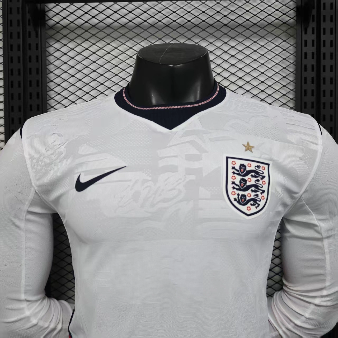 2026 England World Cup Home  Long Sleeve Soccer jersey Player version