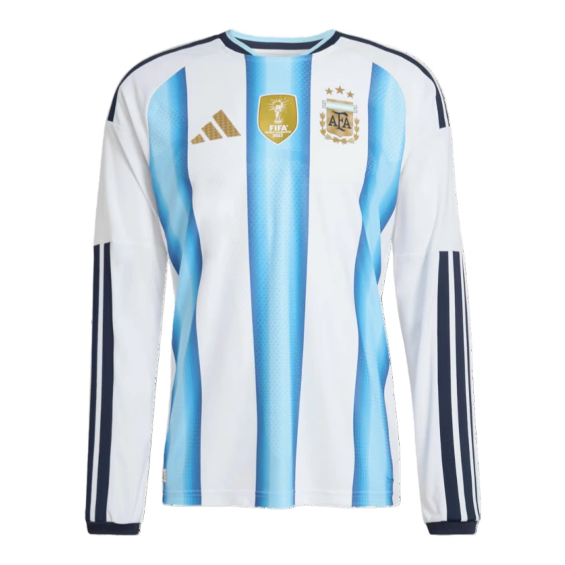 2026 Argentina World Cup Home Long Sleeve Football jersey Fan edition