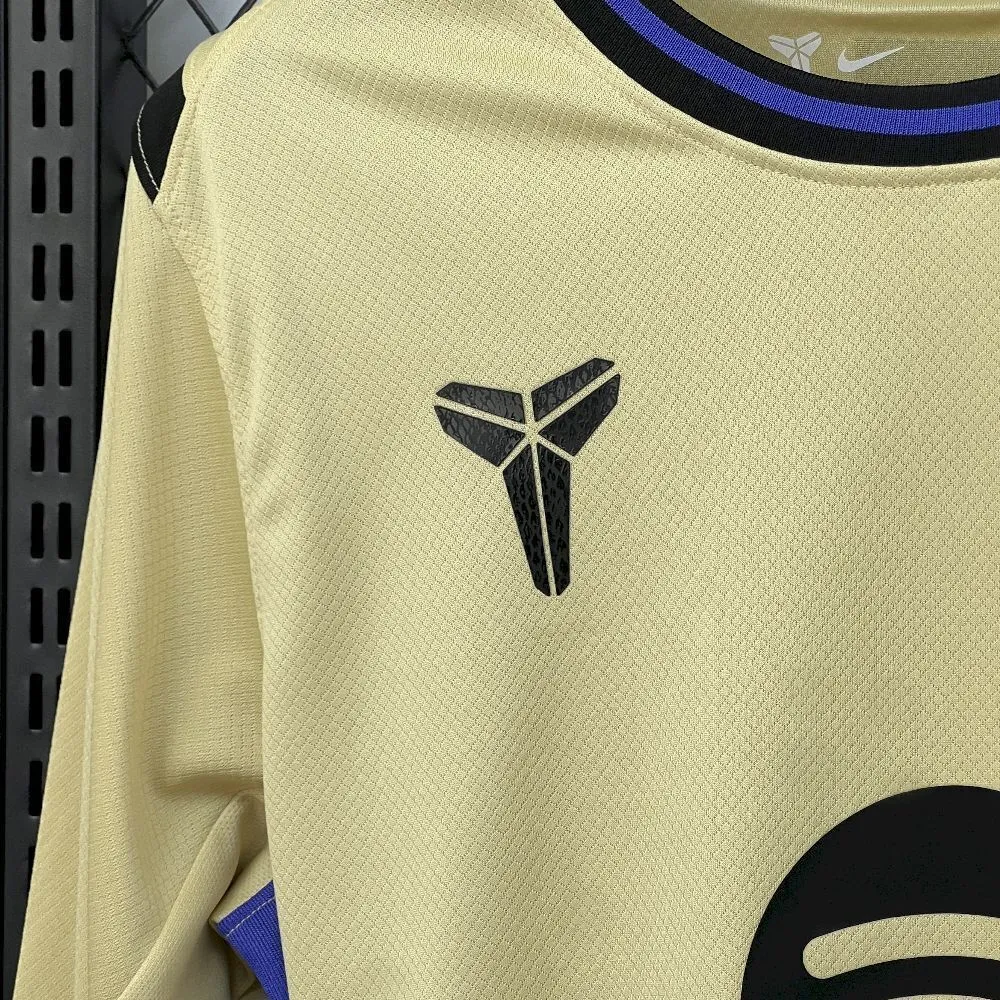 Barcelona Away Long sleeves Football Jersey 2025-26 Fan version