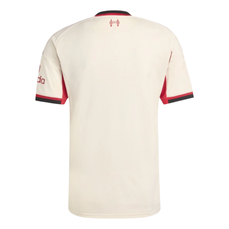 Liverpool away football jersey 25-26 Fan version