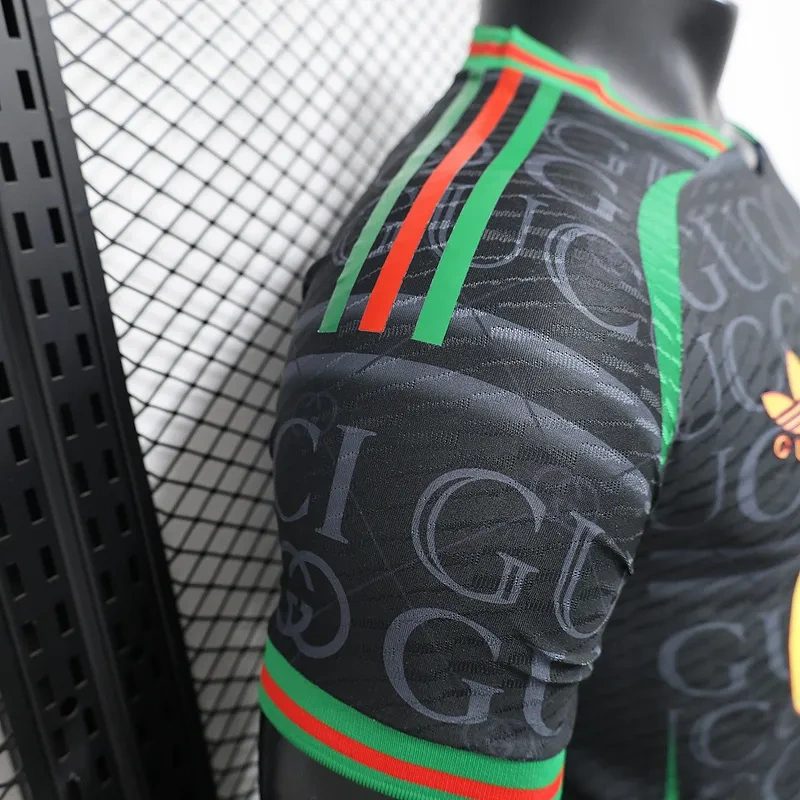 24-25 Real Madrid VS GUCCI Black Player Version Jersey