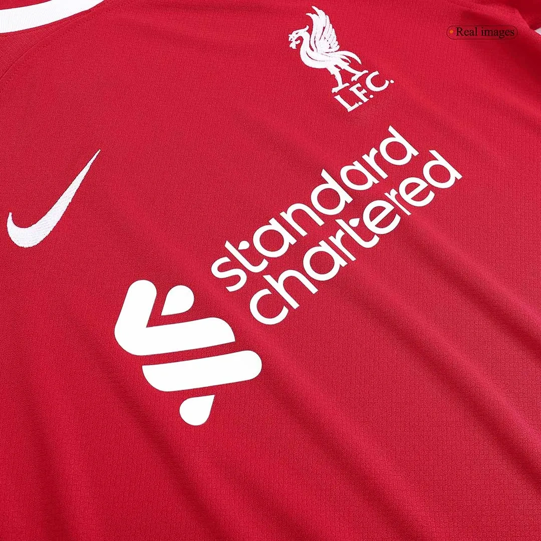 23-24 Liverpool Home Long Sleeve Jersey