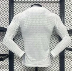 2024-25 Real Madrid Home Long Sleeve Jersey Player Version